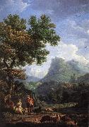 VERNET, Claude-Joseph Shepherd in the Alps  we r oil